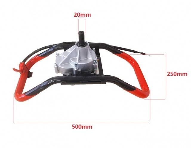 Accesoriu motocoasa motoburghiu