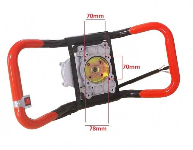 Accesoriu motocoasa motoburghiu