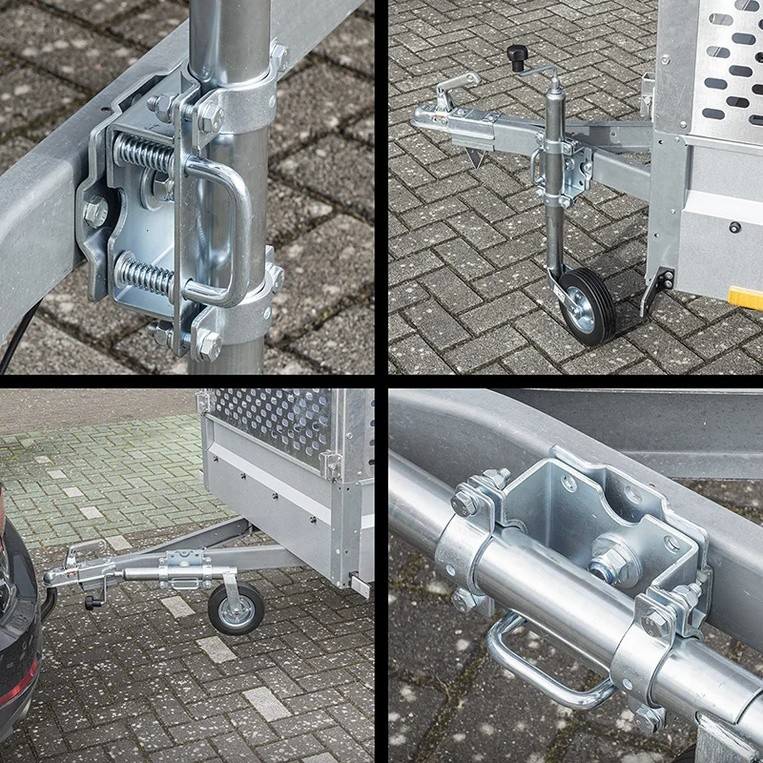 Accesoriu rabatabil pentru roata de sprijin 48 mm