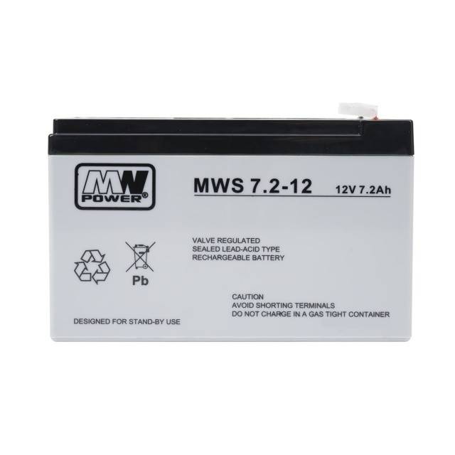 Acumulator AGM MW 7.2-12 12V / 7.2Ah