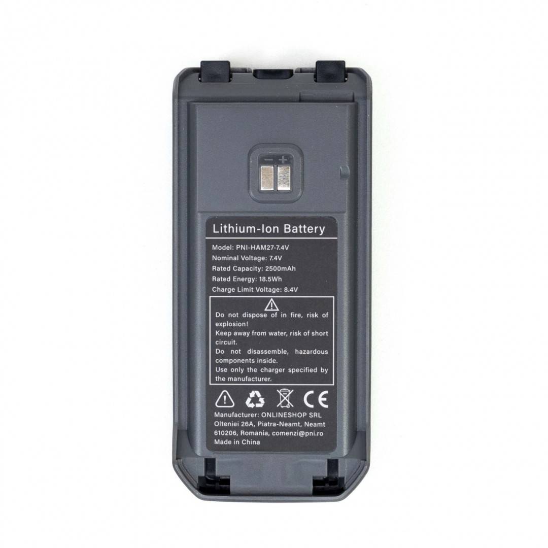 Acumulator PNI PB-HAM27 Li-Ion 2500 mAh pentru scaner PNI HAM27