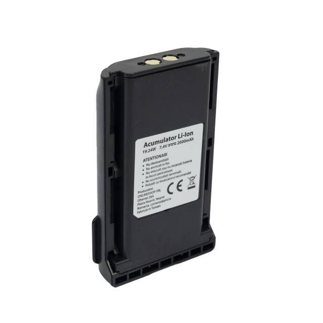 Acumulator PNI PB-HP72, Li-Ion, 2600mAh, pentru statia radio CB PNI Escort HP 72
