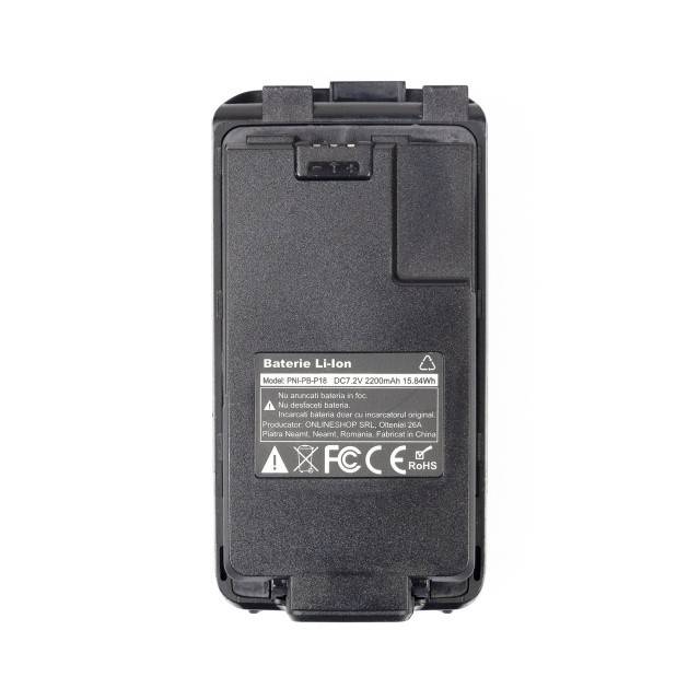 Acumulator PNI PB-P18 Li-Ion 2200 mAh pentru statie VHF/UHF PNI P18UV