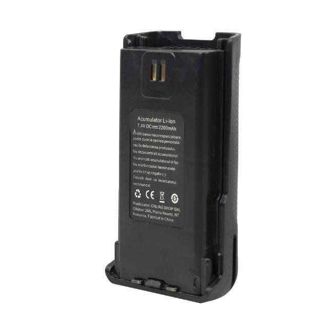 Acumulator PNI PB-R17 pentru statie radio portabila PNI PMR R17, Li-Ion, 2200mAh, 7,4V