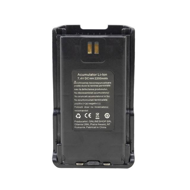 Acumulator PNI PB-R17 pentru statie radio portabila PNI PMR R17, Li-Ion, 2200mAh, 7,4V