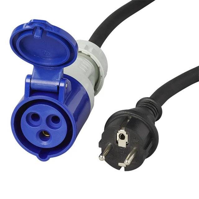 Adaptor cablu la mufa CEE 150cm 3x2.5mm²