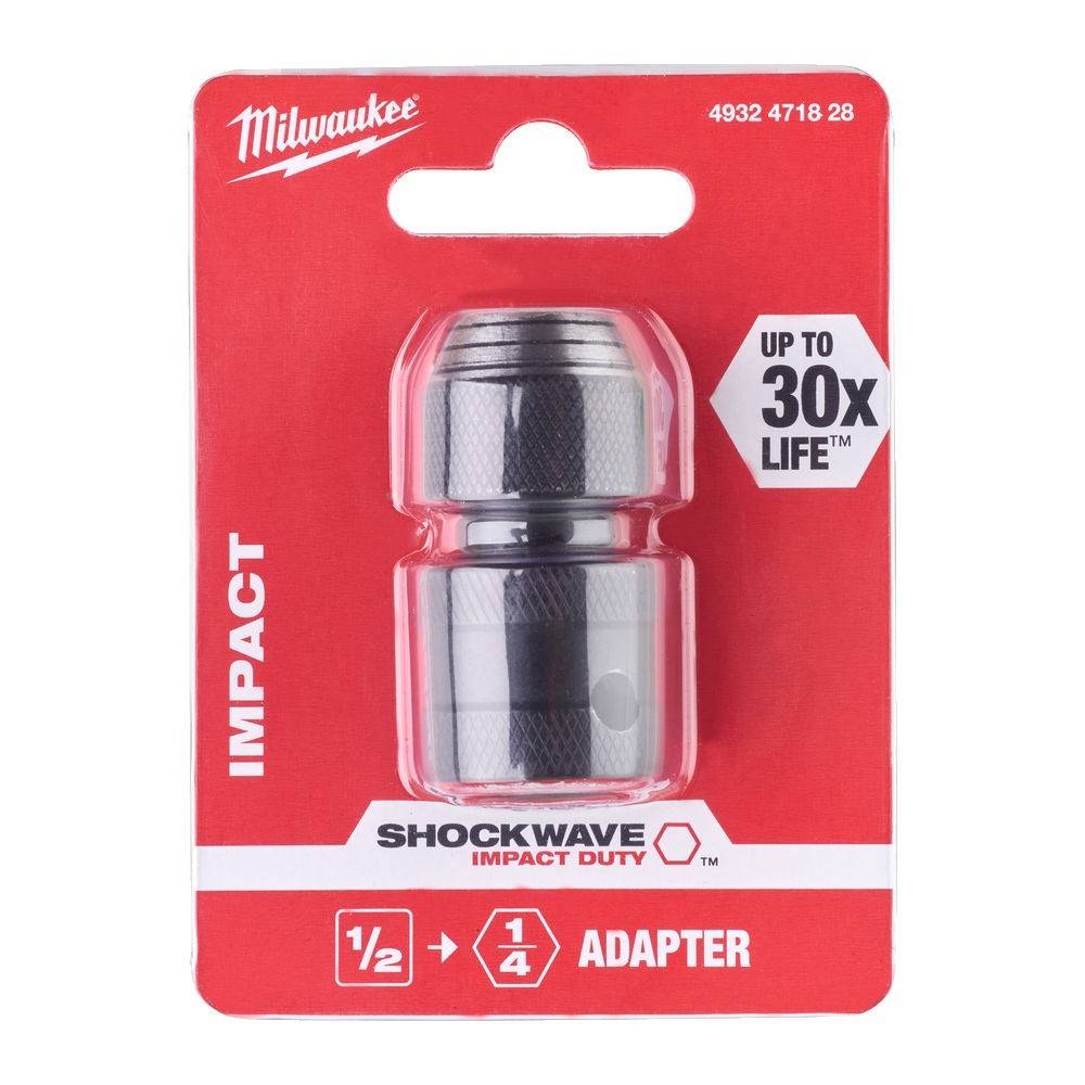 Adaptor de la 1/2Patrat la 1/4Hex, Milwaukee