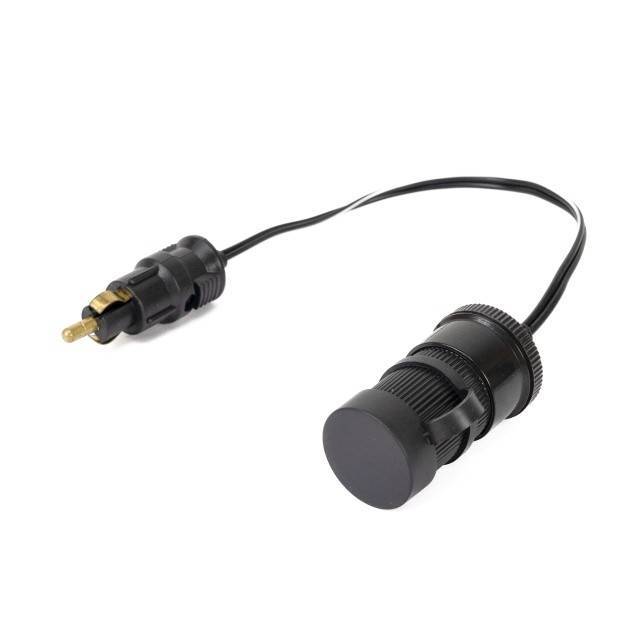 Adaptor DIN la priza de bricheta EURO PNI Lighter 01 cu cablu prelungitor, 12V/24V