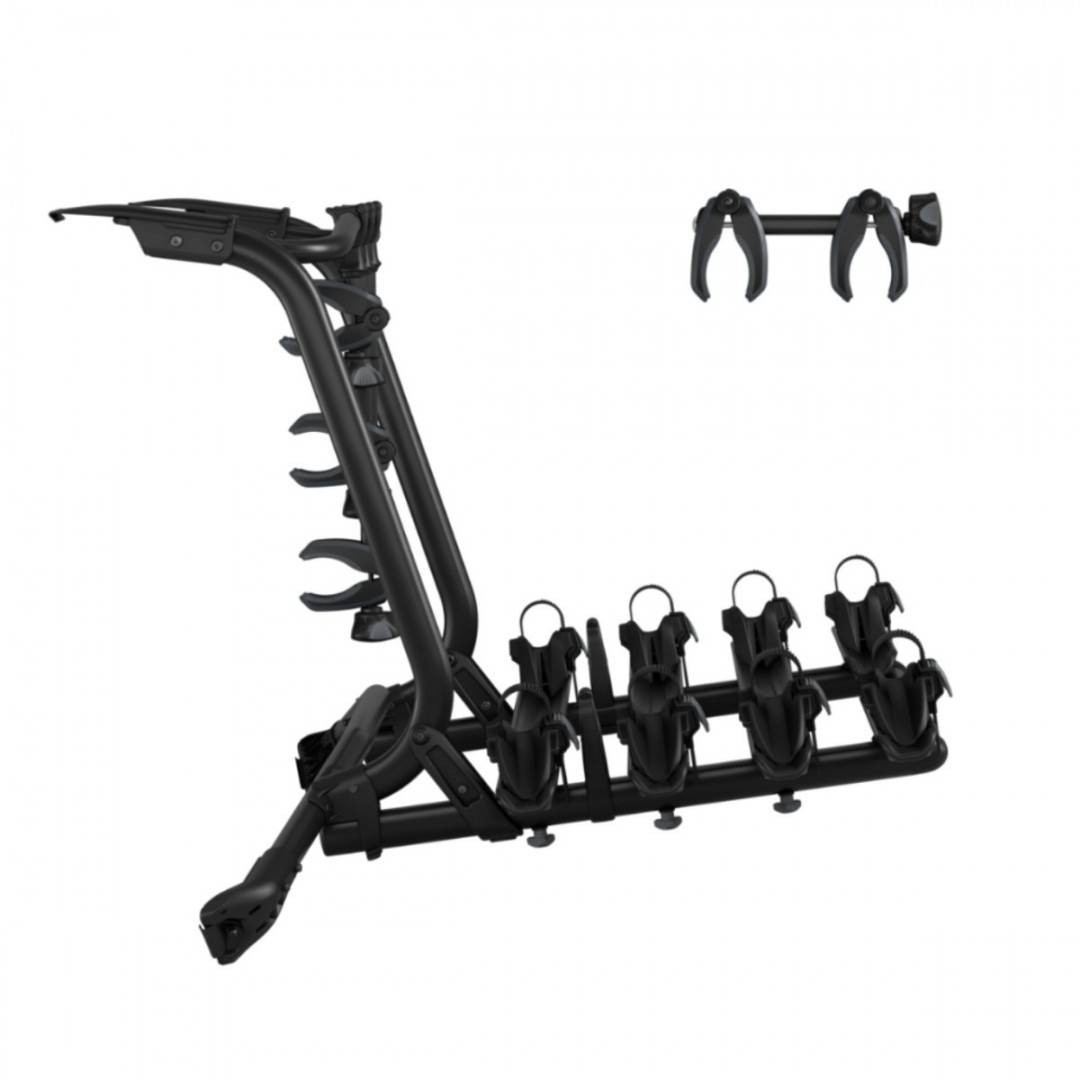 Adaptor pentru a 4-a bicicleta pentru suportul de biciclete Thule WanderWay cu prindere pe haion, Negru