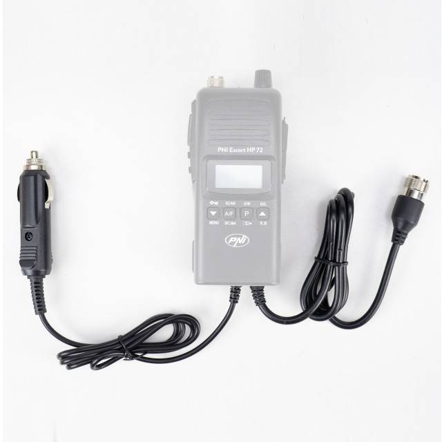 Adaptor PNI pentru alimentare 12V-24V si antena exterioara pentru statia radio CB portabila PNI Escort HP 72