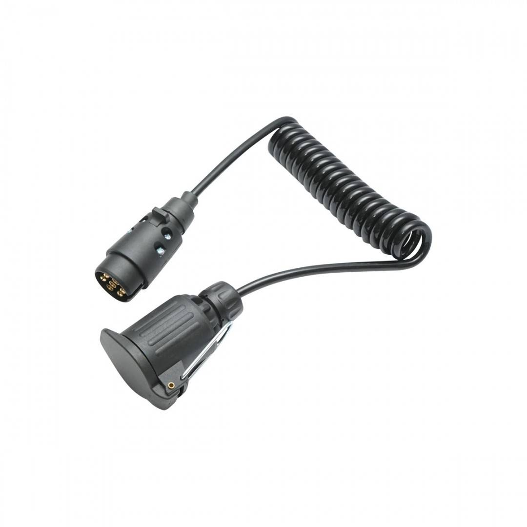 Adaptor priza remorca 7-13 pini cu cablu 2.2m Breckner Germany