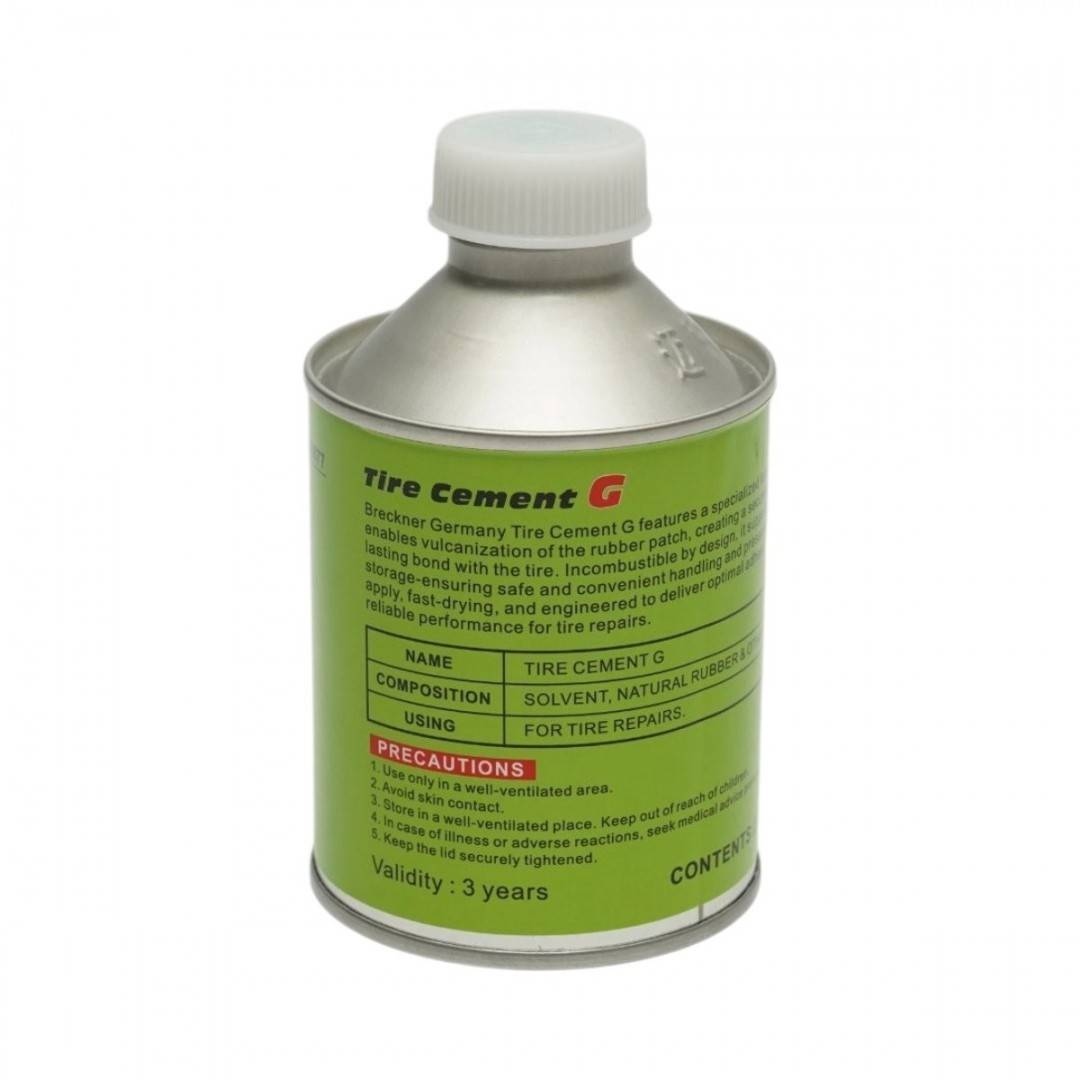 Adeziv vulcanizare la rece petice camere de aer si anvelope Tire Cement G 230ml Breckner Germany