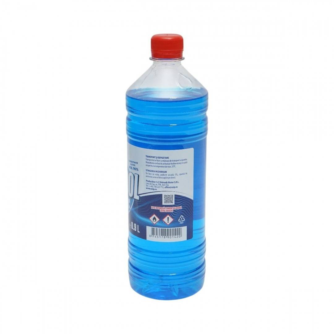 Alcool tehnic 96% albastru Osip 0.9L