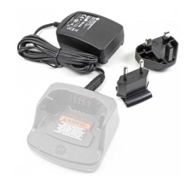 Alimentator Motorola CHXT24 EU, UK 5V 1.5A pentru incarcator Motorola PMLN6393A, compatibil cu statiile XT225, 420, 460