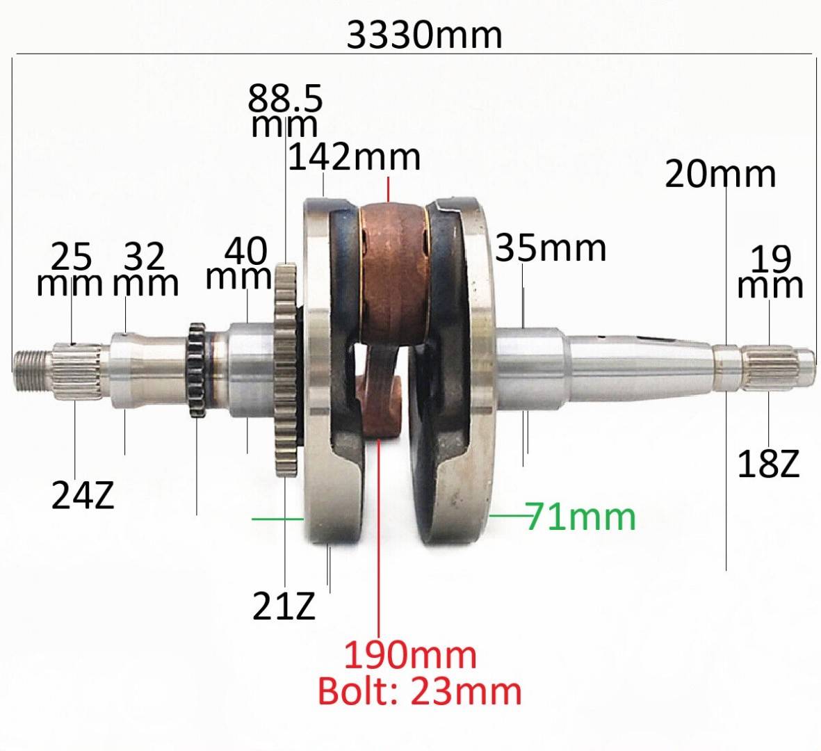Ambielaj ATV CF Moto 500cc (0180-041000)