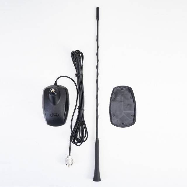 Antena CB PNI Extra 48, cu magnet inclus, 45 cm, 26-30MHz, 150W, SWR 1.0, fibra de sticla