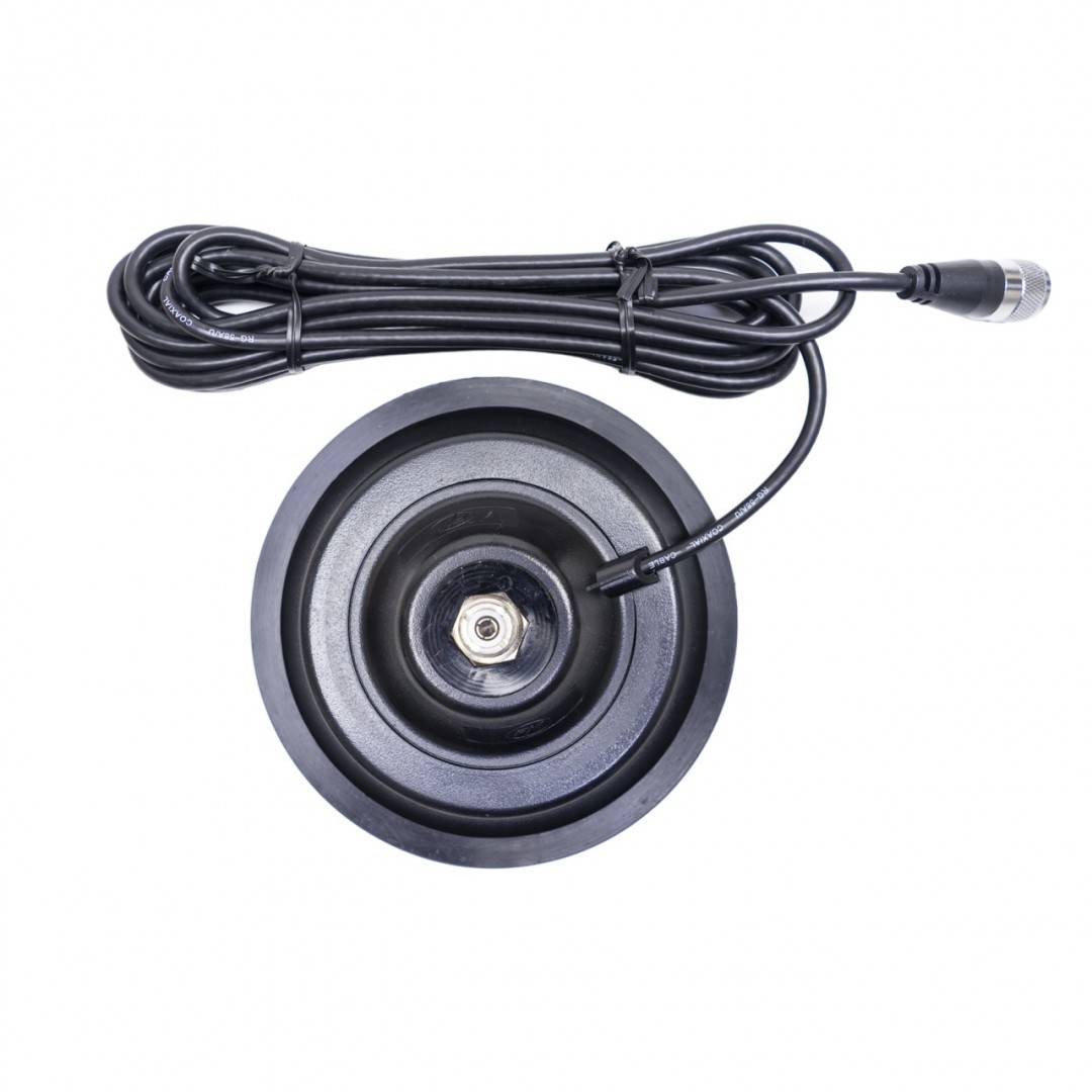 Antena CB PNI LED 2000, 90 cm, magnet 145mm si reflectometru PNI SWR-300 pentru masurare SWR, negru