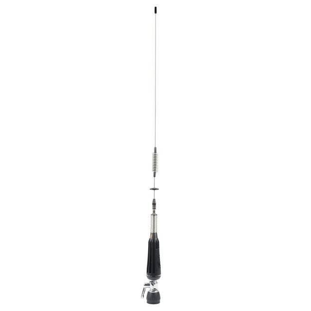 Antena CB PNI LED 850 rabatabila, 85 cm, 26-28 MHz, 300 Watt, ilumineaza in timpul emisiei, tip filet PL, fara accesorii
