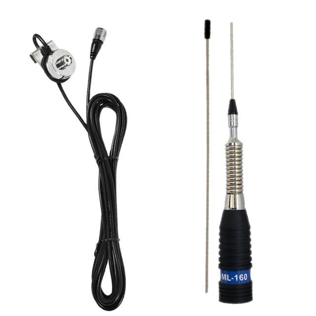 Antena CB PNI ML160 lungime 145 cm cu Suport T941 cu cablu