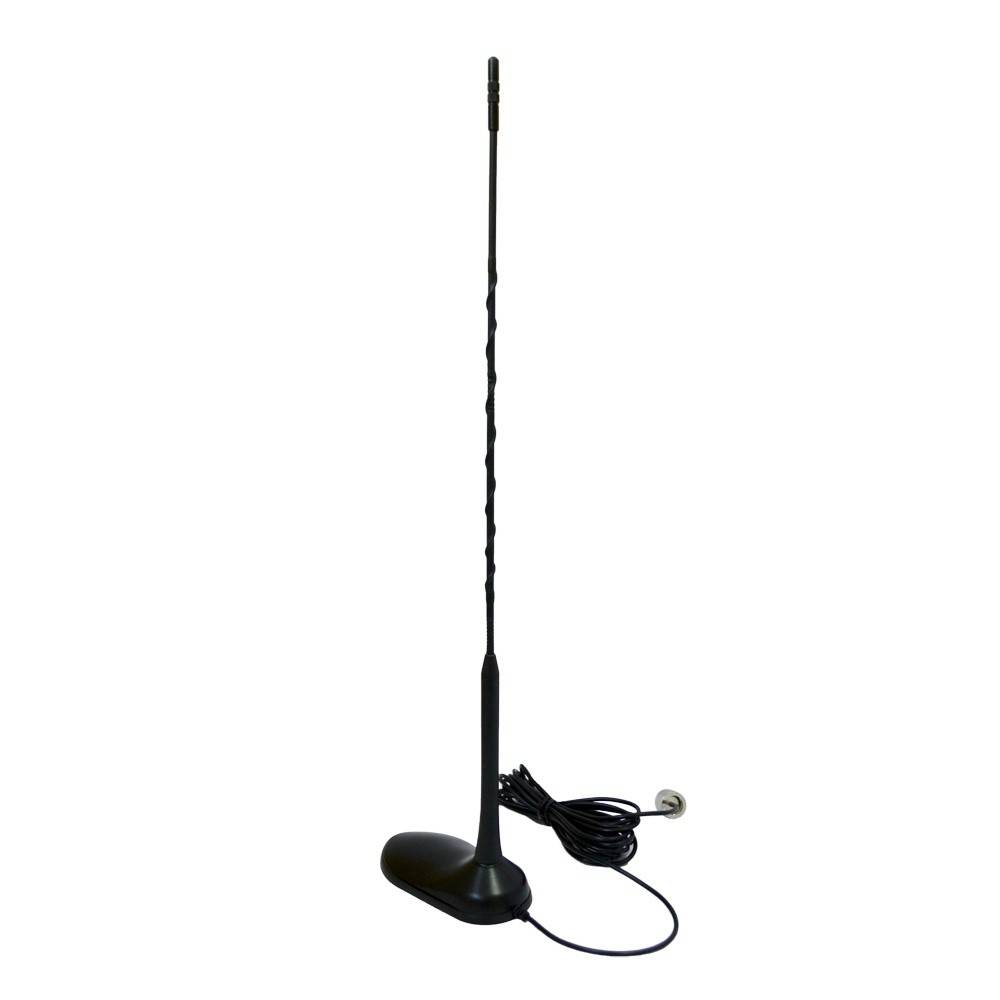Antena CB PNI PNI Extra 45, 45 cm, fibra de sticla si reflectometru PNI SWR-300 pentru masurare SWR, negru