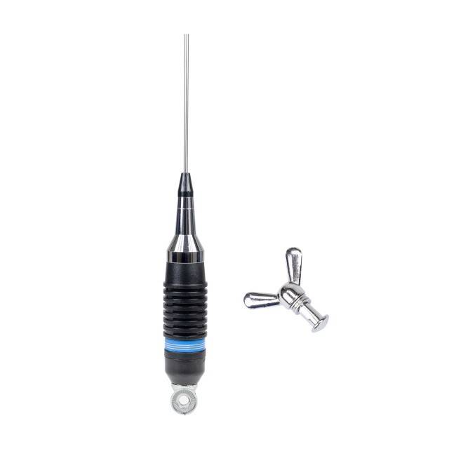 Antena CB PNI S9 cu fluture, lungime spic 120 cm, fara cablu, 600W, 26-28MHz