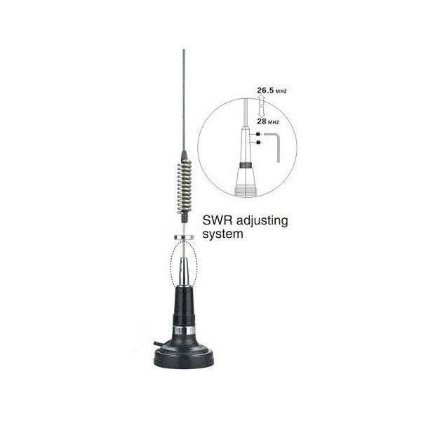 Antena Delta West lungime 80 cm