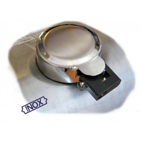 Antifurt rezervor combustibil Ø80mm full INOX + lacat
