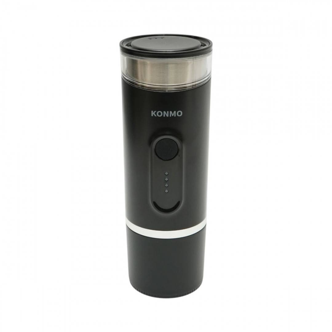 Aparat de cafea portabil cu acumulator 9000mAh, 12V, 140W, incalzire apa, presiune 15 bar, rezervor apa 90ml, cafea macinata, capsule Nespresso