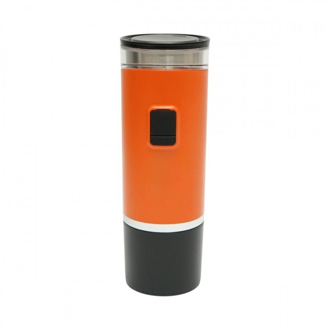 Aparat de cafea portabil cu acumulator 9000mAh, 12V, 140W, incalzire apa, presiune 15 bar, rezervor apa 90ml, cafea macinata, capsule Nespresso