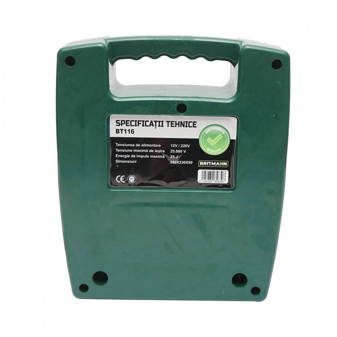 Aparat generator de impulsuri 25 Joule 12-220V Britmann