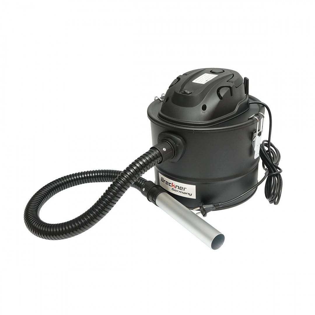 Aspirator pentru cenusa 1000W, 220V, corp metalic volum 15L, putere aspirare 17 kPa Breckner Germany