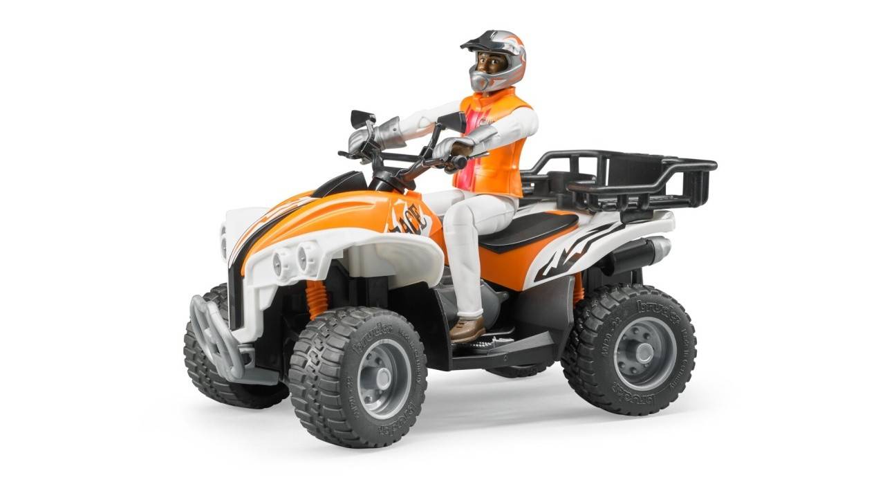 ATV cu figurina - Bruder