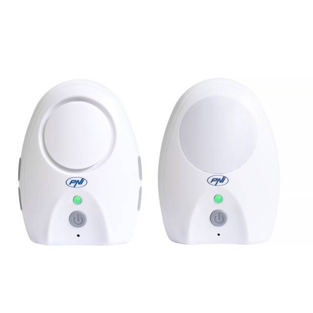 Audio Baby Monitor PNI B5500 PRO wireless, intercom, cu lampa de noapte, functie Vox si Pager, sensibilitate microfon reglabila