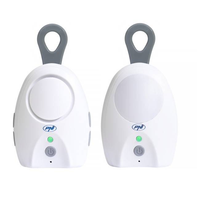 Audio Baby Monitor PNI B5500 PRO wireless, intercom, cu lampa de noapte, functie Vox si Pager, sensibilitate microfon reglabila