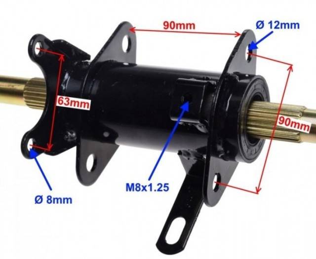 Ax roti spate ATV 90cc - 110cc (model 3)
