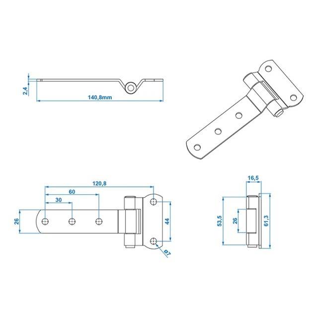 Balama usa 143x61mm