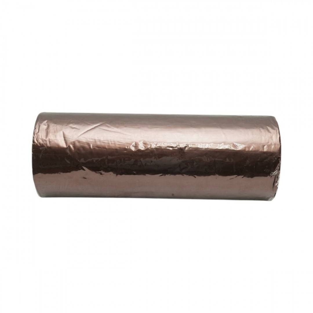 Banda butilica hidroizolanta autoadeziva 300mm x 5m cu folie de aluminiu maro RAL8011 Breckner Germany