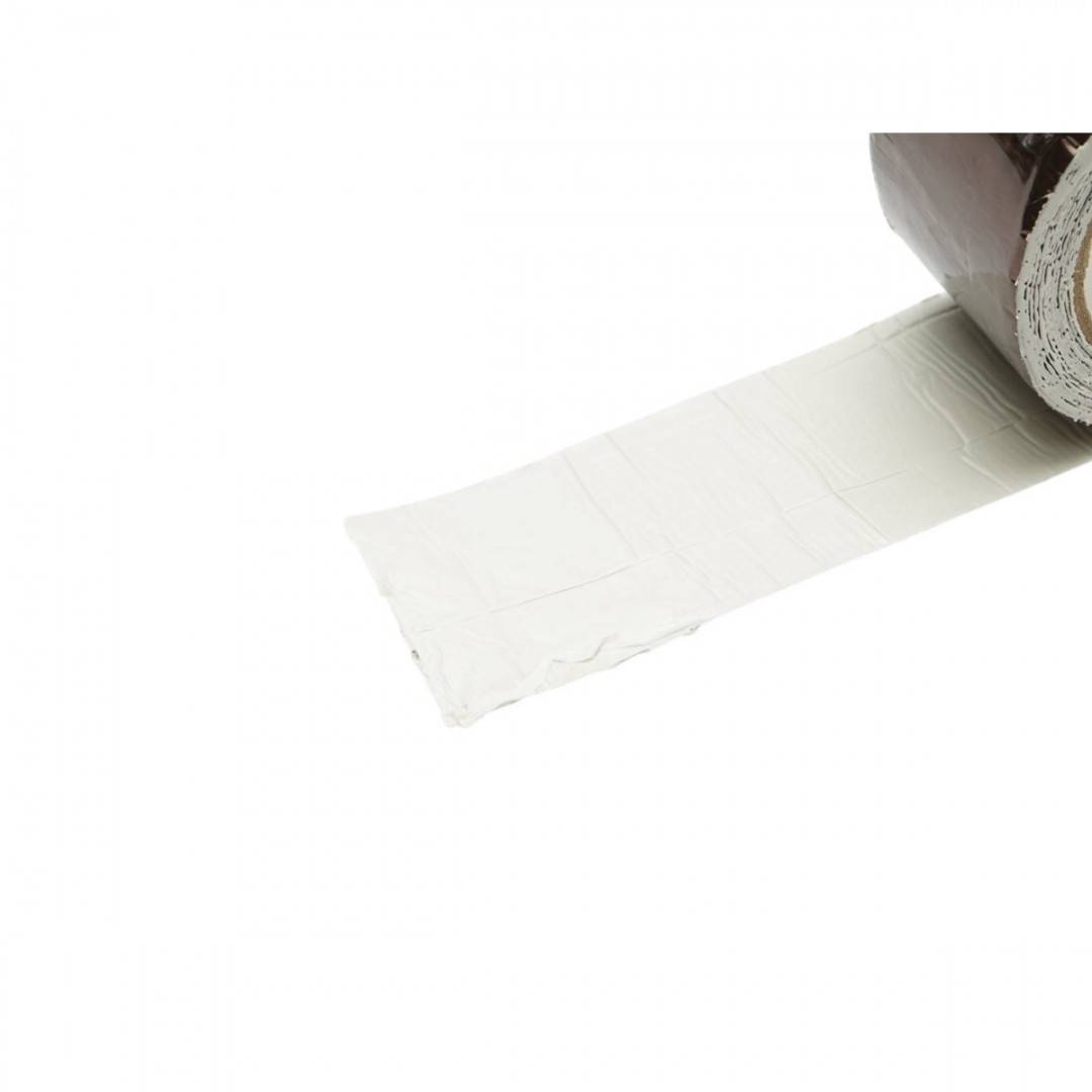 Banda butilica hidroizolanta autoadeziva 50mm x 5m cu folie de aluminiu maro RAL8011 Breckner Germany