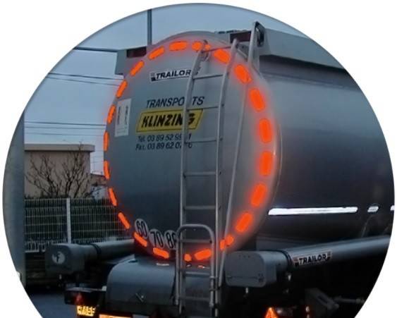 Banda reflectorizanta segmentata CISTERNE ANKA