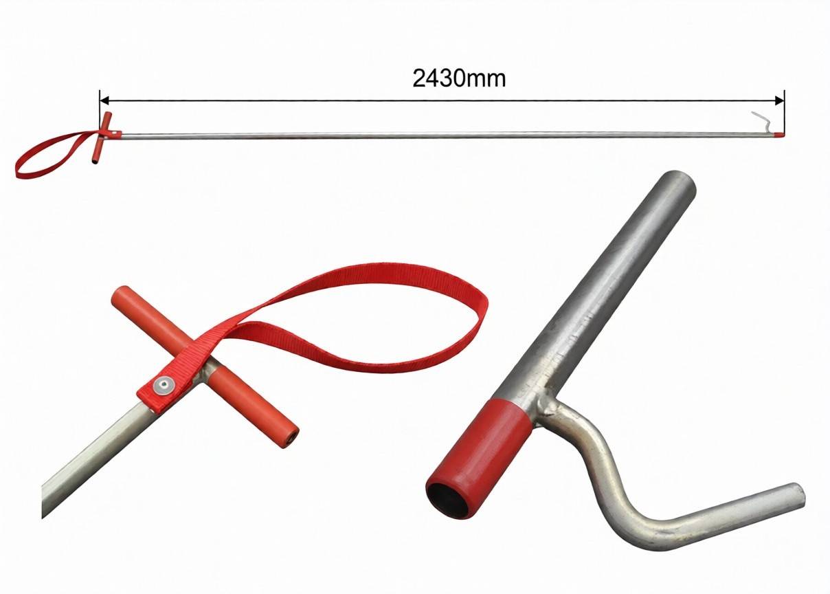 Bara deschidere acoperis metal 2430 mm