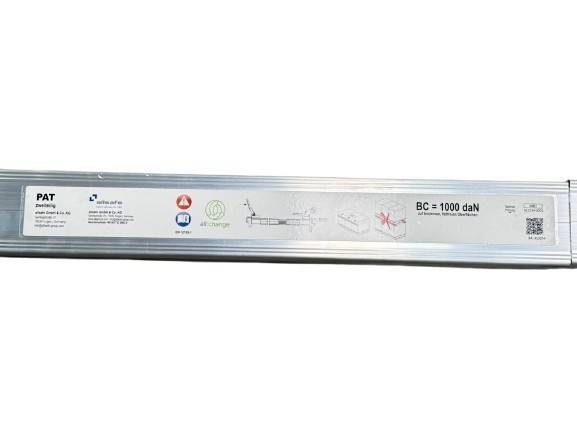 Bara fixare telescopica aluminiu 2400-2520 mm 1000daN