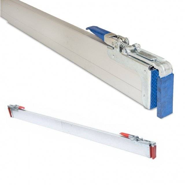 Bara orizontala fixare marfa - aluminiu 2,4 - 2,7 m