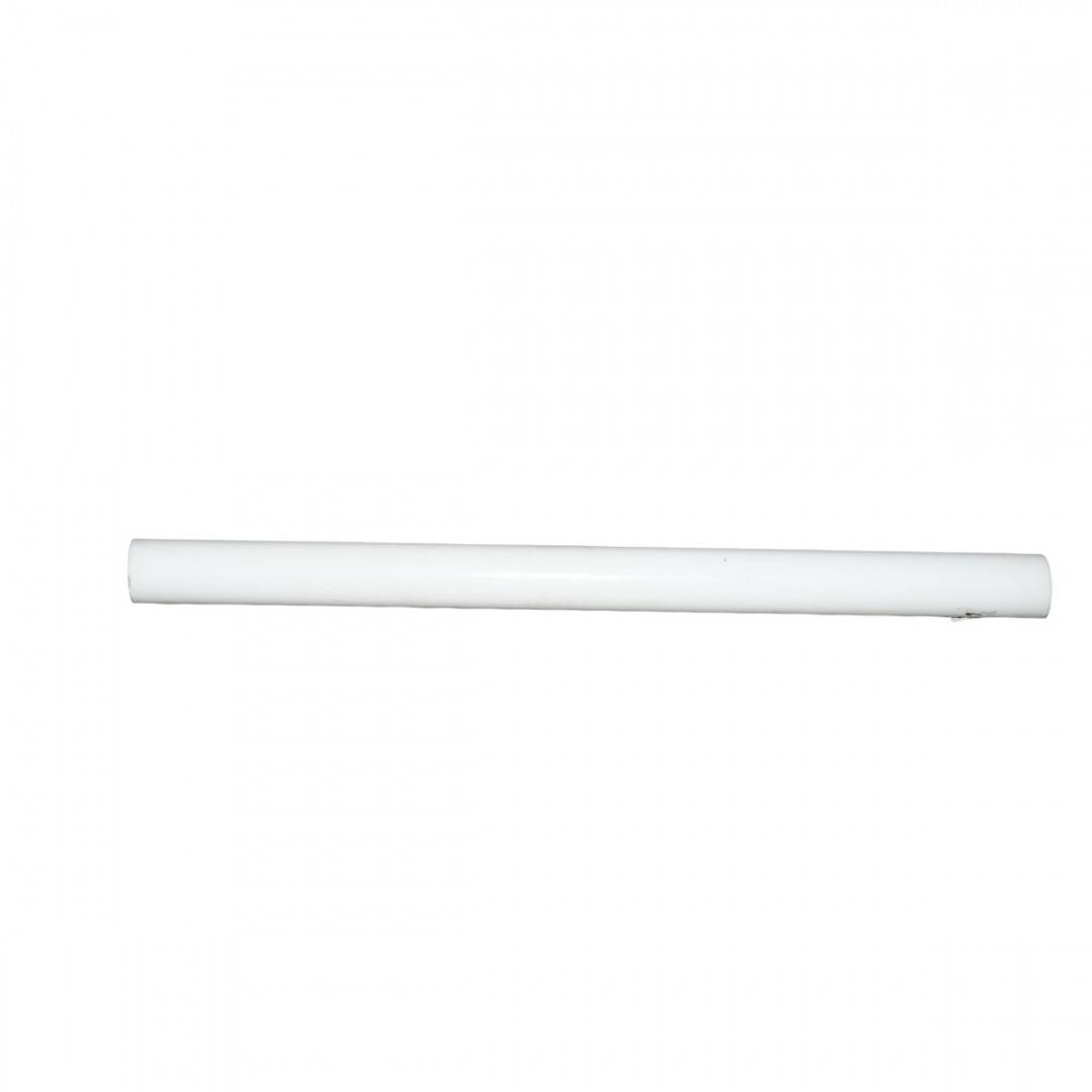 Bara teflon, PTFE, politetrafluoretilena alba 80x330 mm 2.95 kg