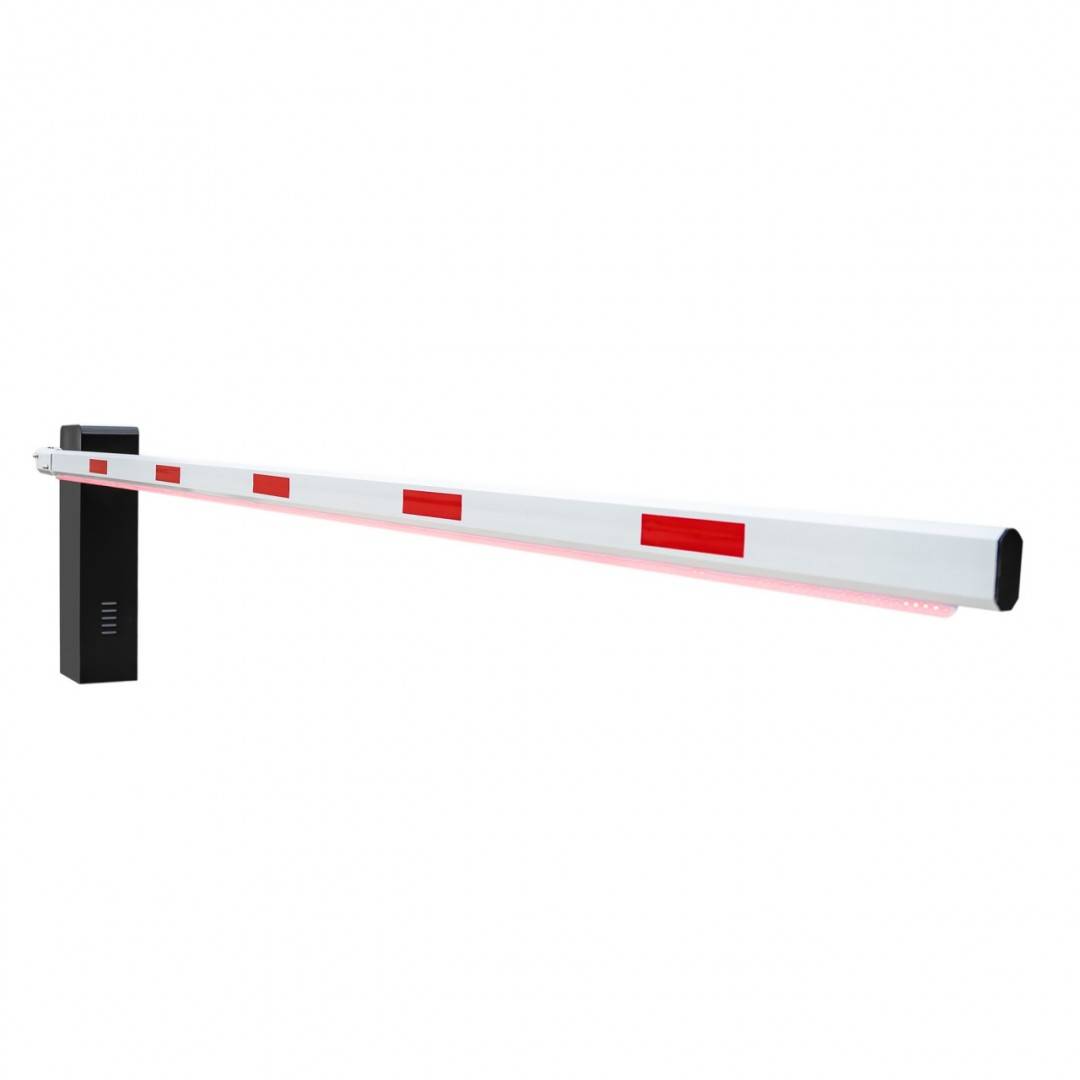 Bariera acces parcare stanga PNI BPL506S cu Led, lungime bariera 6m, telecomanda inclusa