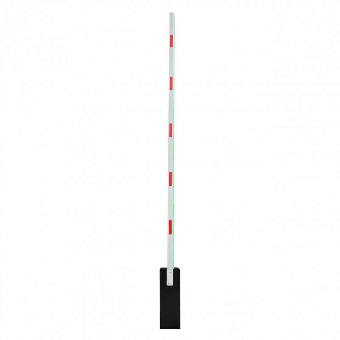 Bariera acces parcare stanga PNI BPL506S cu Led, lungime bariera 6m, telecomanda inclusa