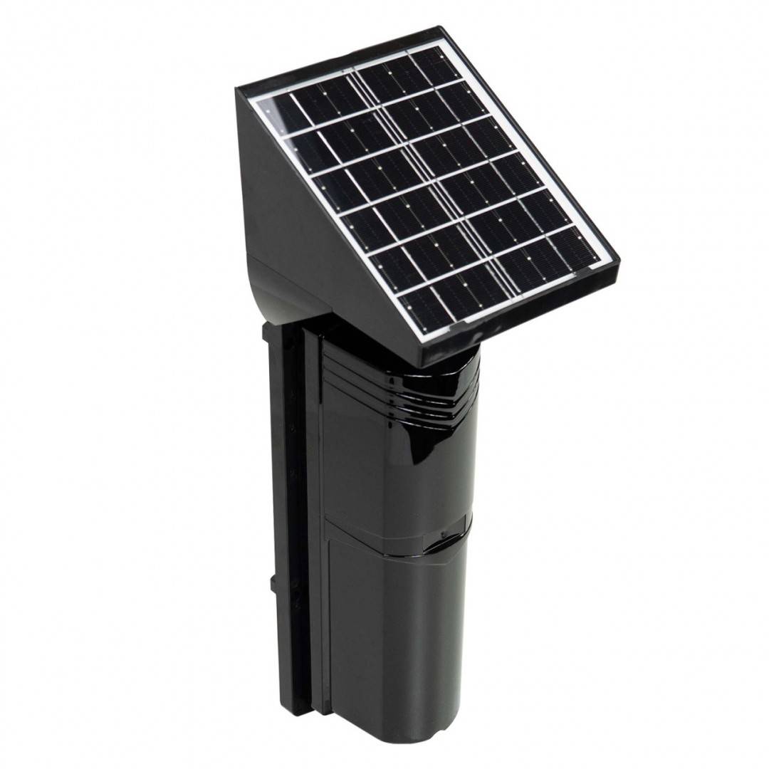 Bariera perimetrala IR PNI BP200S pana la 200m, 3 raze, alimentare solara, 4000 mAh, conexiune wireless, negru