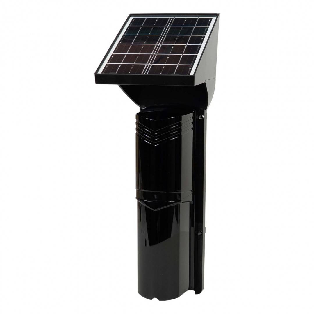 Bariera perimetrala IR PNI BP200S pana la 200m, 3 raze, alimentare solara, 4000 mAh, conexiune wireless, negru