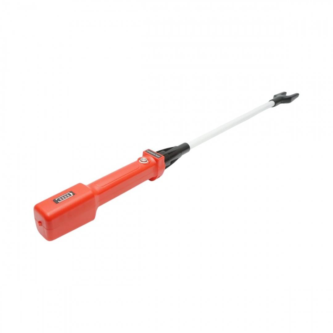 Baston electric animale 1100V cu acumulator 8.4V, 2200mAh, indicator baterie, tija 60cm