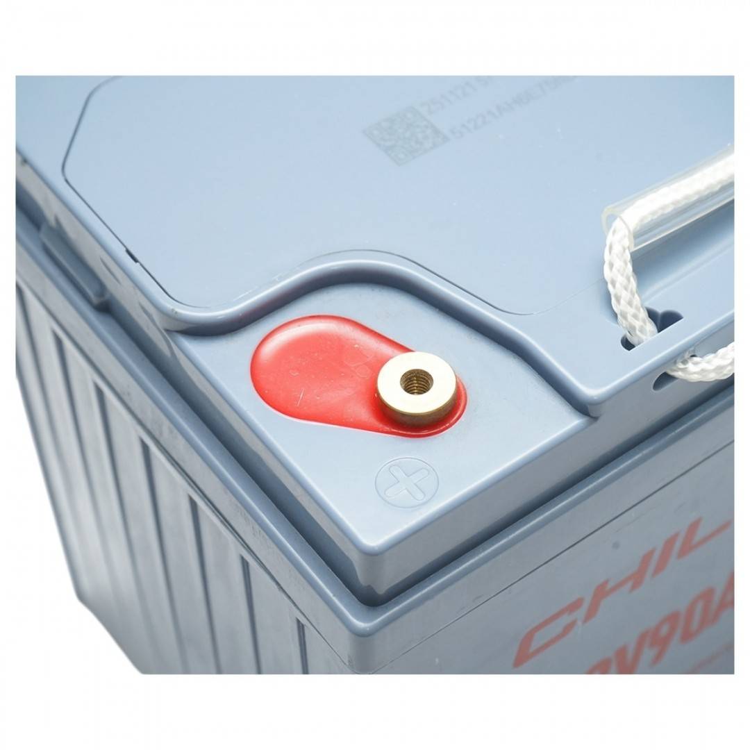 Baterie VRLA GEL 12V 90Ah 20HR pentru tricicluri, scutere, vehicule electrice 269x180x266mm CHILWEE