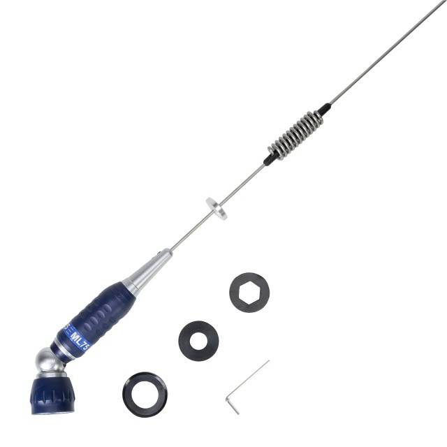 Bax 20 bucati antene CB PNI ML75, lungime 75cm, 26-28MHz, 300W, rabatabila, fara accesorii